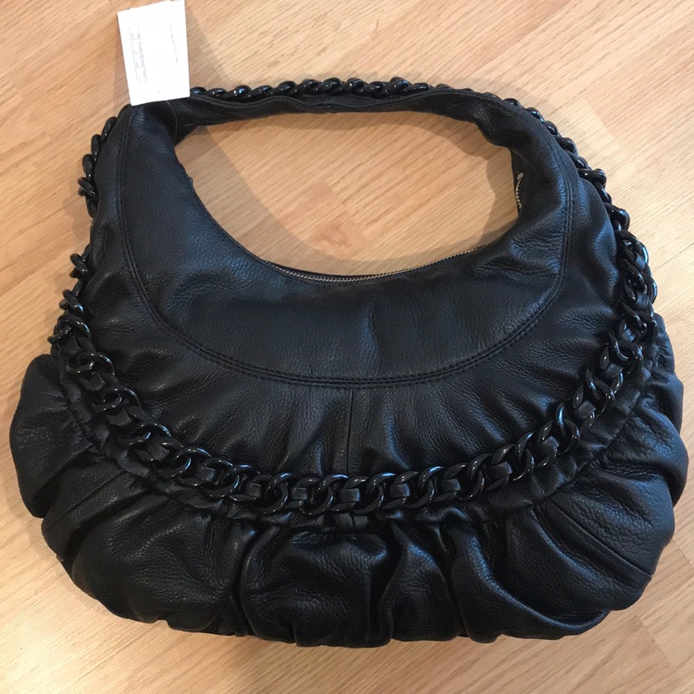 Leonello Borghi “Priestess” Cowhide hobo